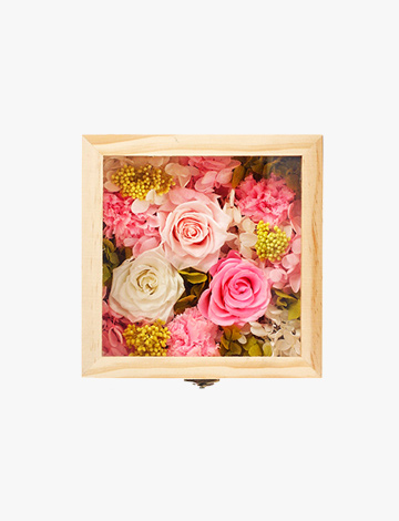 永生花木盒礼盒创意礼物